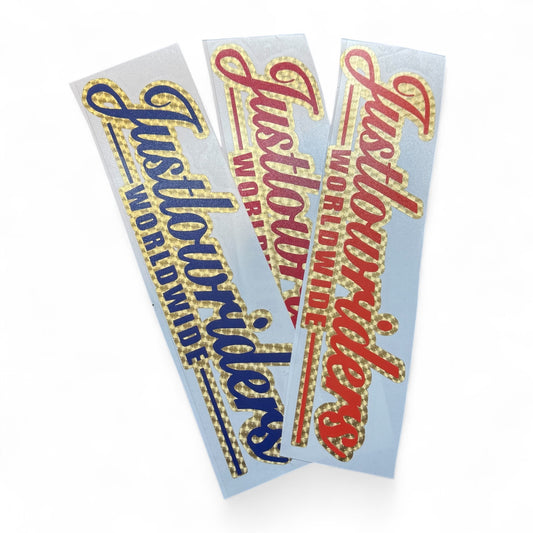 JL 2 Tone Gold Leaf Stickers