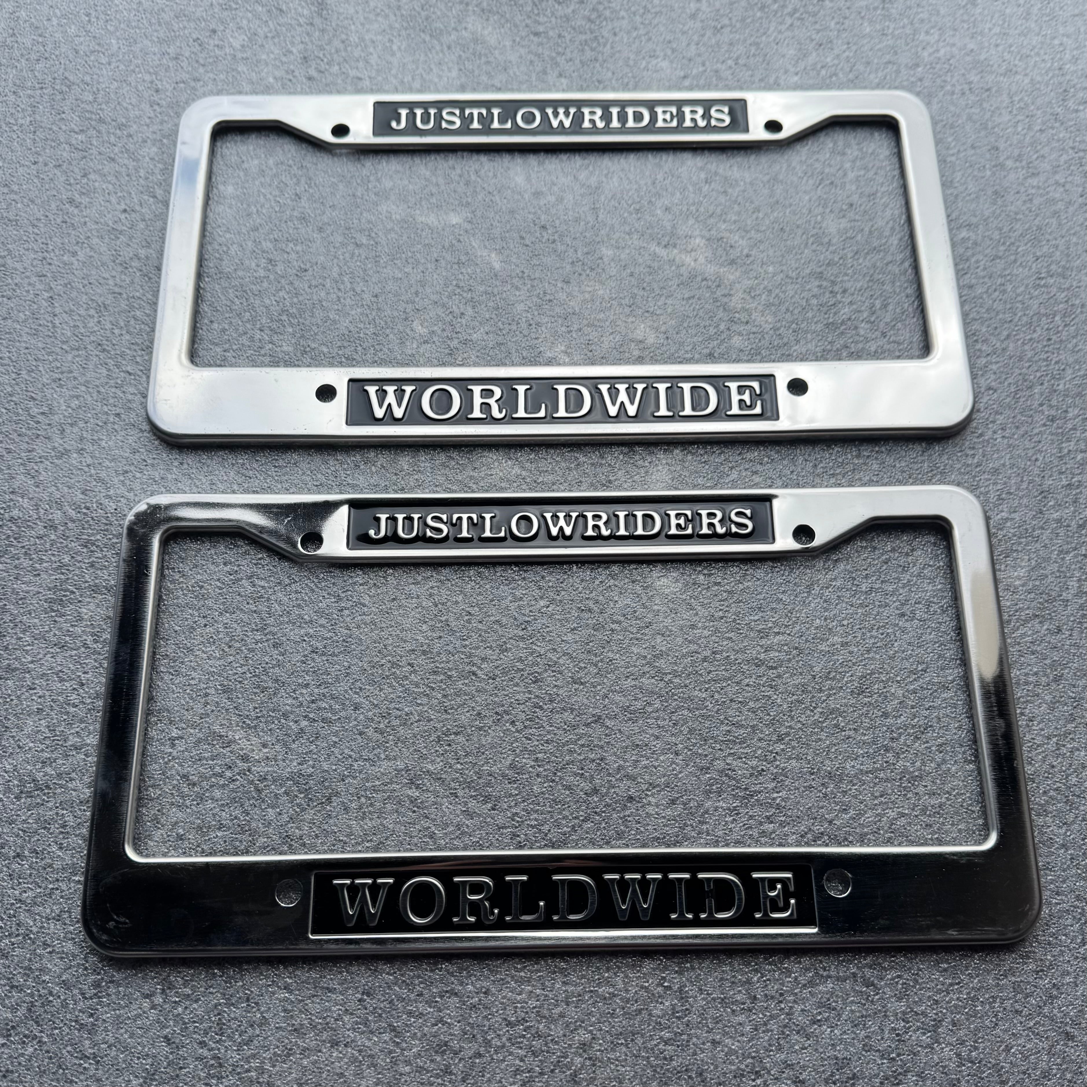 License Plate Frames – JUSTLOWRIDERS