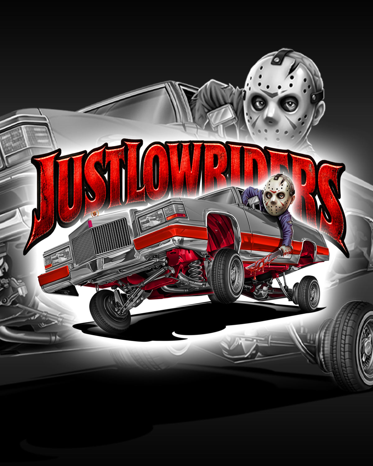 Lowrider Horror Sticker Pack & Keychain!