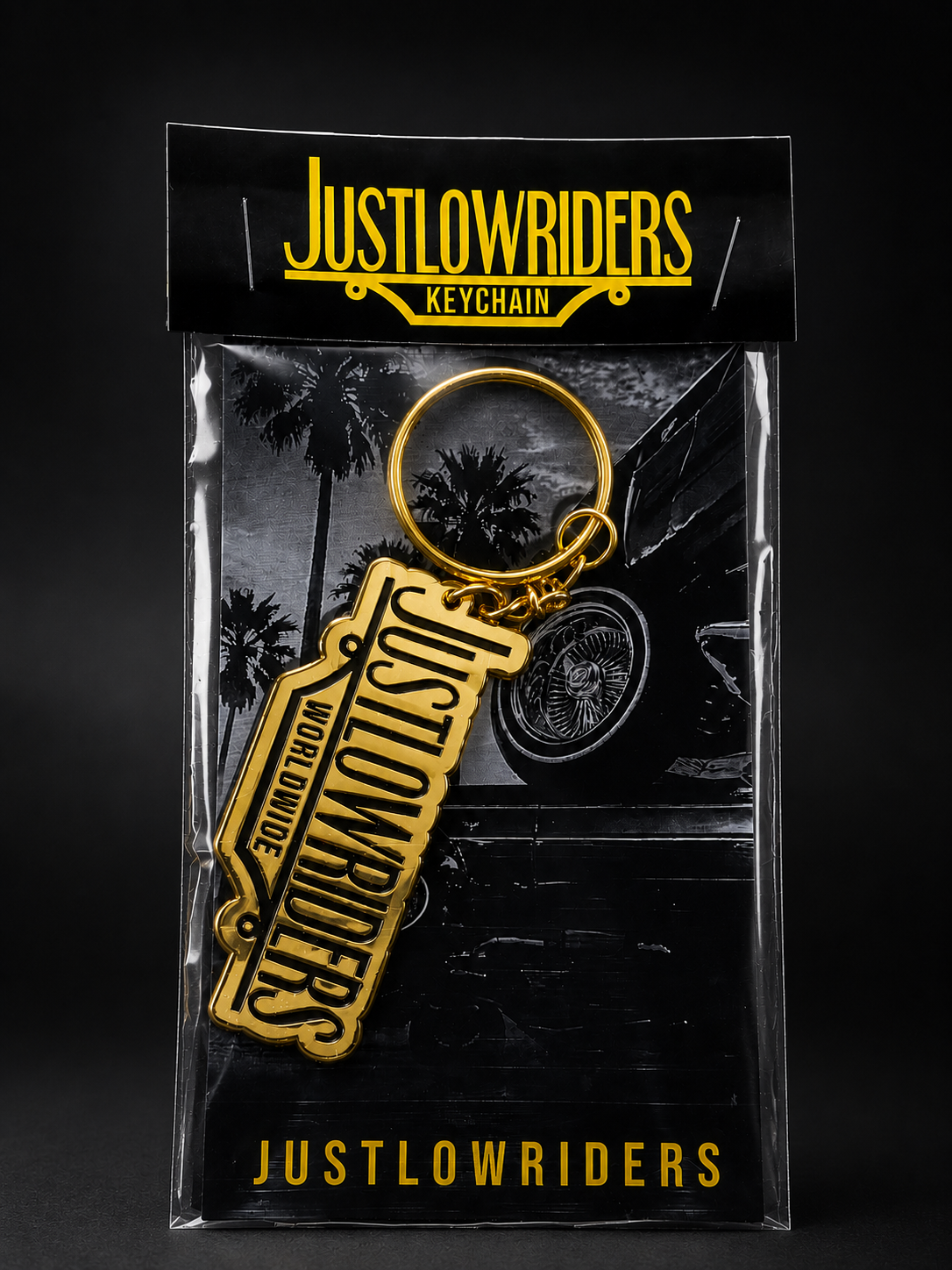 Gold JL Keychain