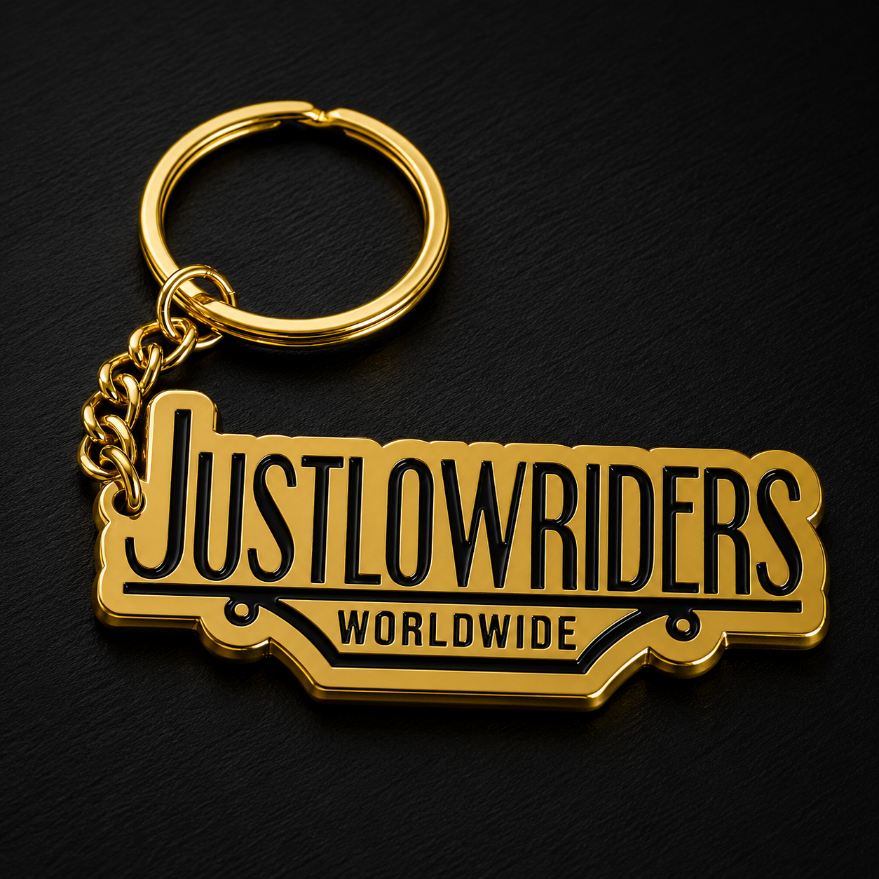 Gold JL Keychain